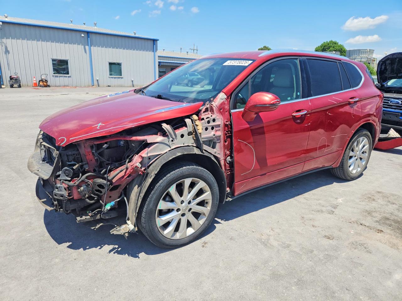 2016 Buick Envision Premium I, VIN LRBFXESX0GD198173 — Front end