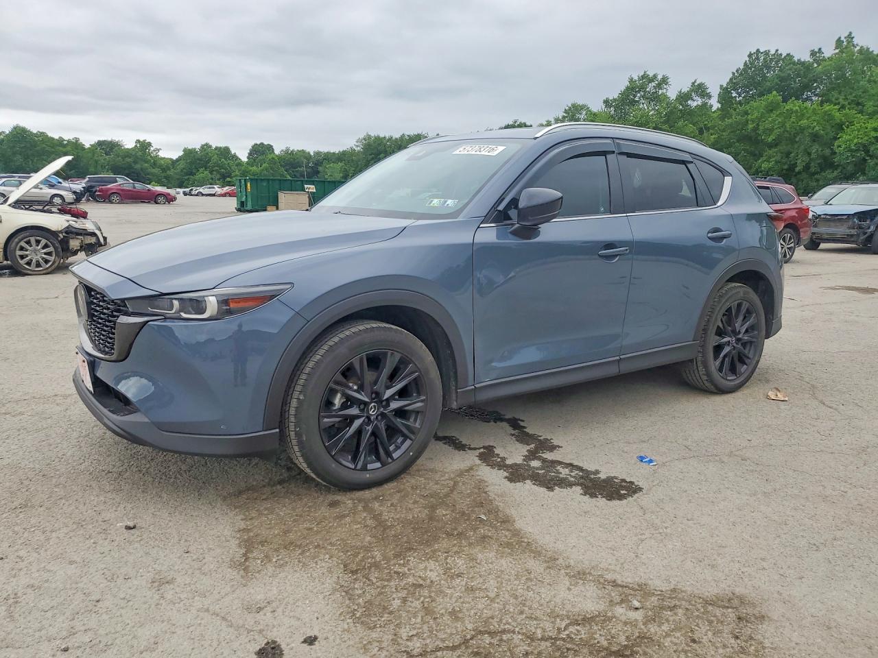 2022 Mazda CX-5 S Carbon Edition, VIN JM3KFBCM8N0548084 — Зад