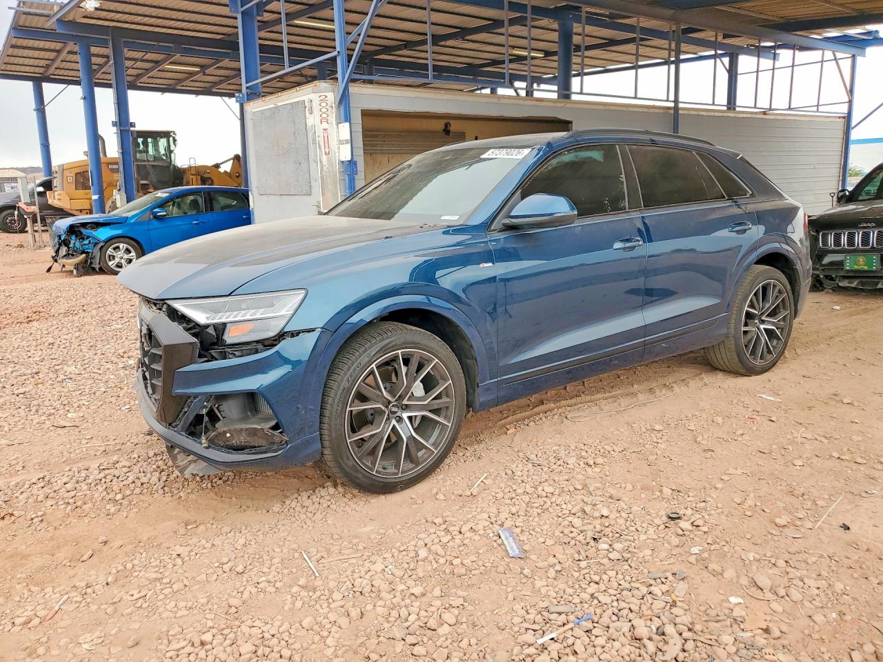 2019 Audi Q8 Prestige, VIN WA1FVAF10KD029702 — Перед