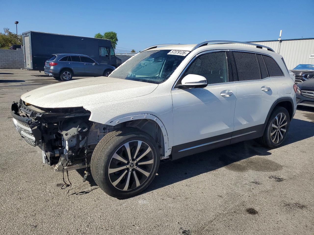 2022 Mercedes-Benz GLB 250, VIN W1N4M4GB3NW194394 — Front end