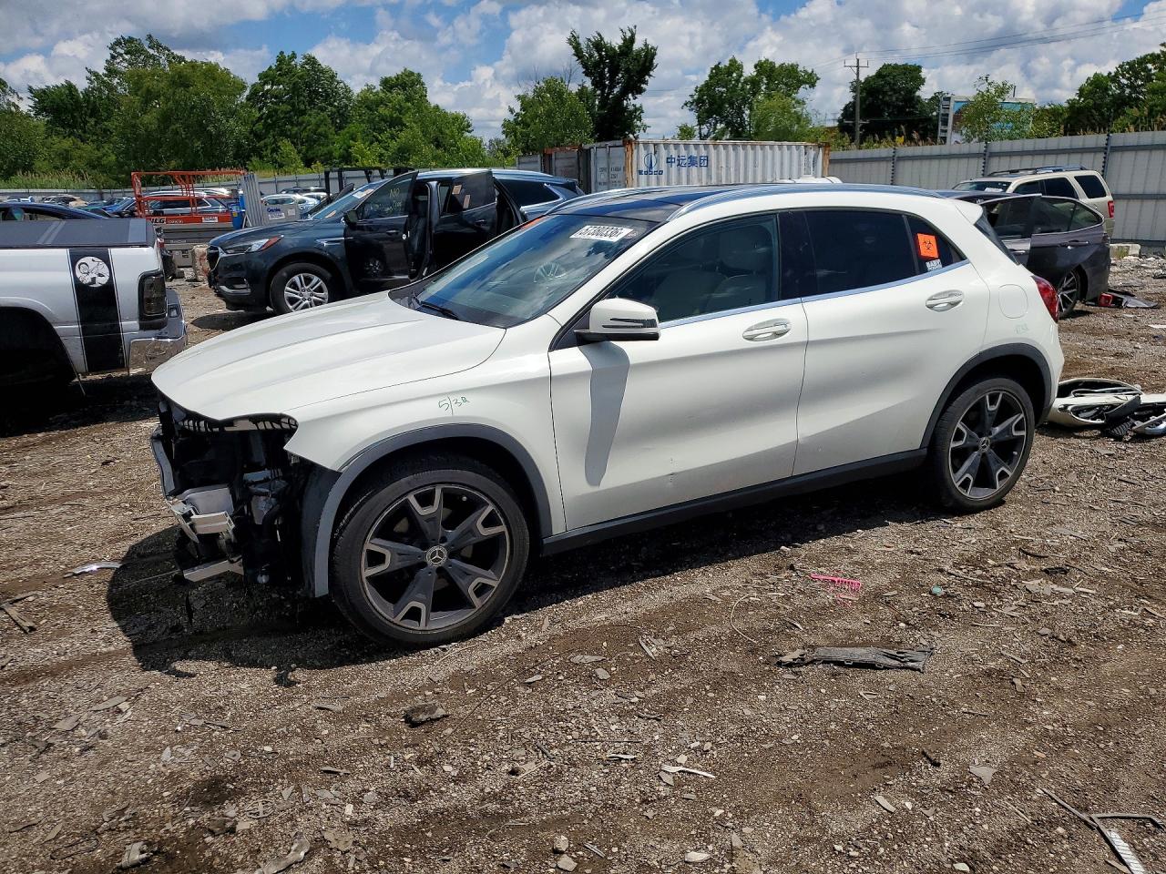 2018 Mercedes-Benz GLA 250, VIN WDCTG4EB3JJ471415 — Front end