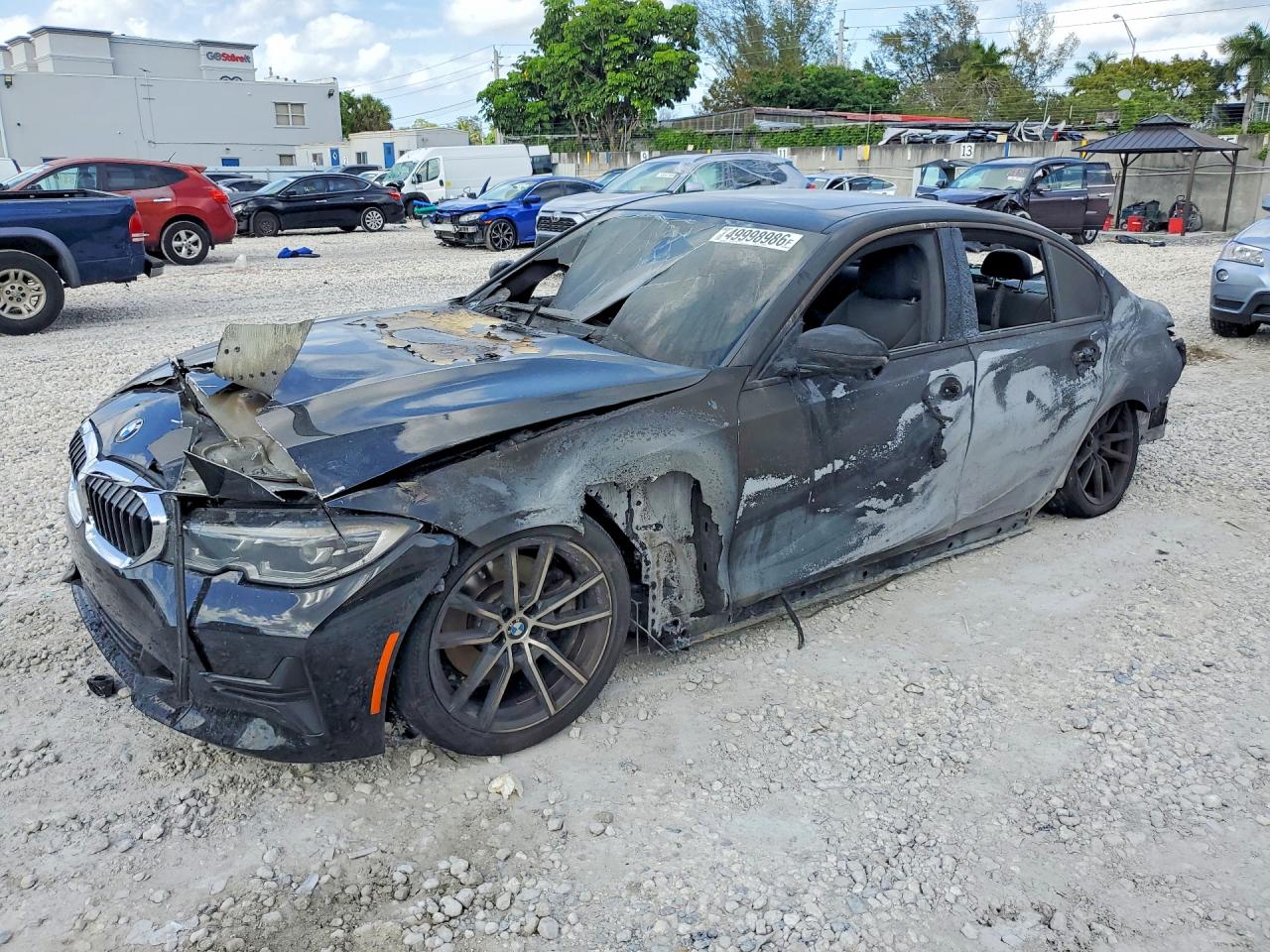 2020 BMW 3 Series 330i, VIN 3MW5R1J05L8B13644 — Burn