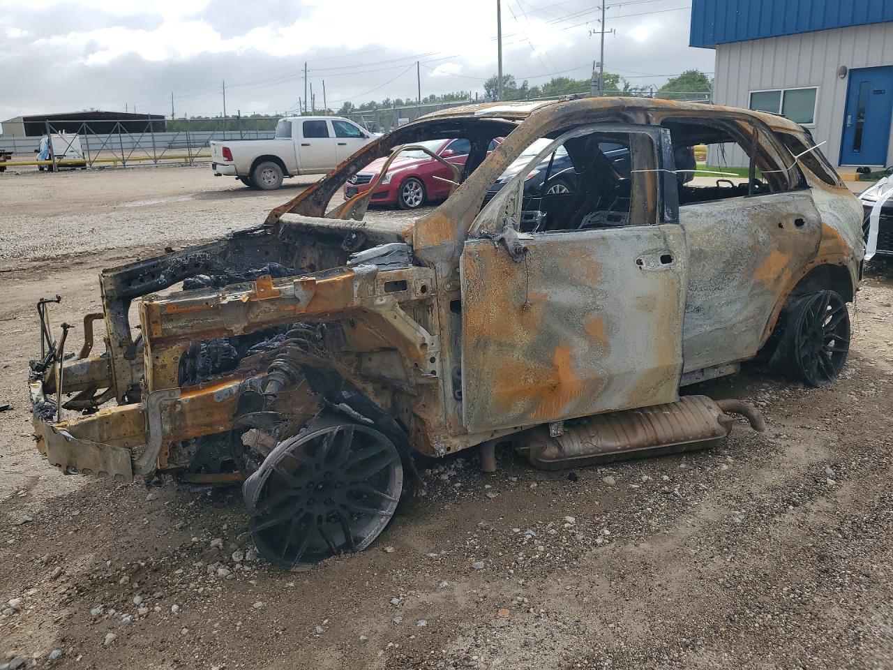 2022 Mercedes-Benz GLE 350, VIN 4JGFB4KB7NA727384 — Burn