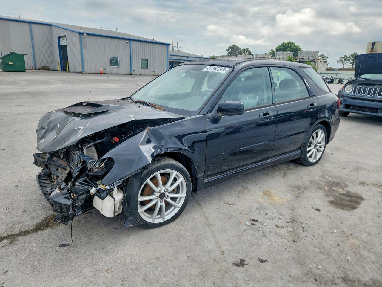 2005 Saab 9-2X Aero, VIN JF4GG226X5G053304 — Перед