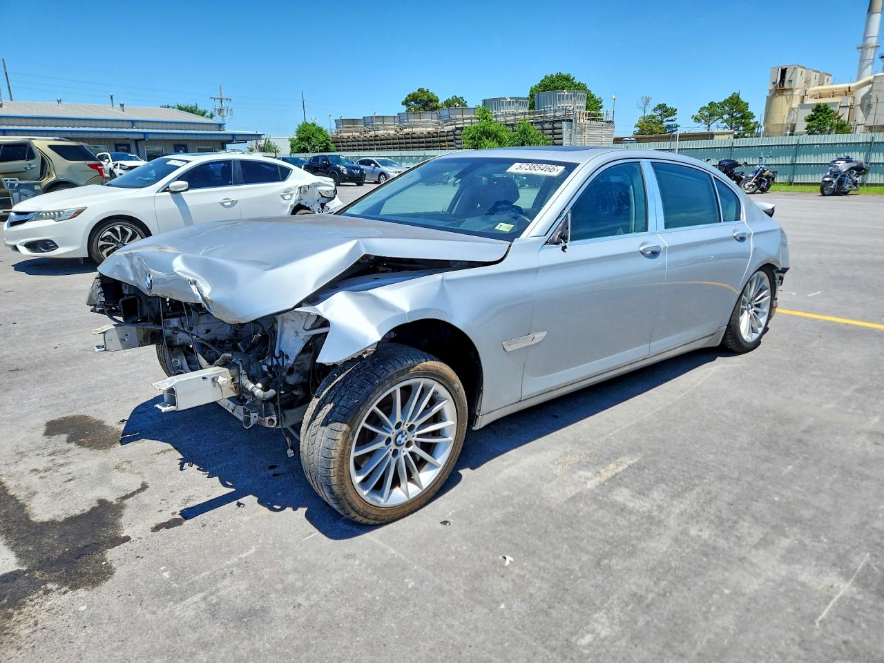 2013 BMW 7 Series 750Li xDrive, VIN WBAYF8C58DD141062 — All over