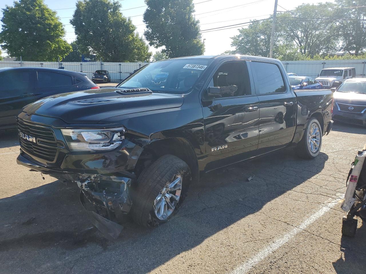 2023 Ram 1500 Laramie, VIN 1C6SRFJT7PN522137 — Front end