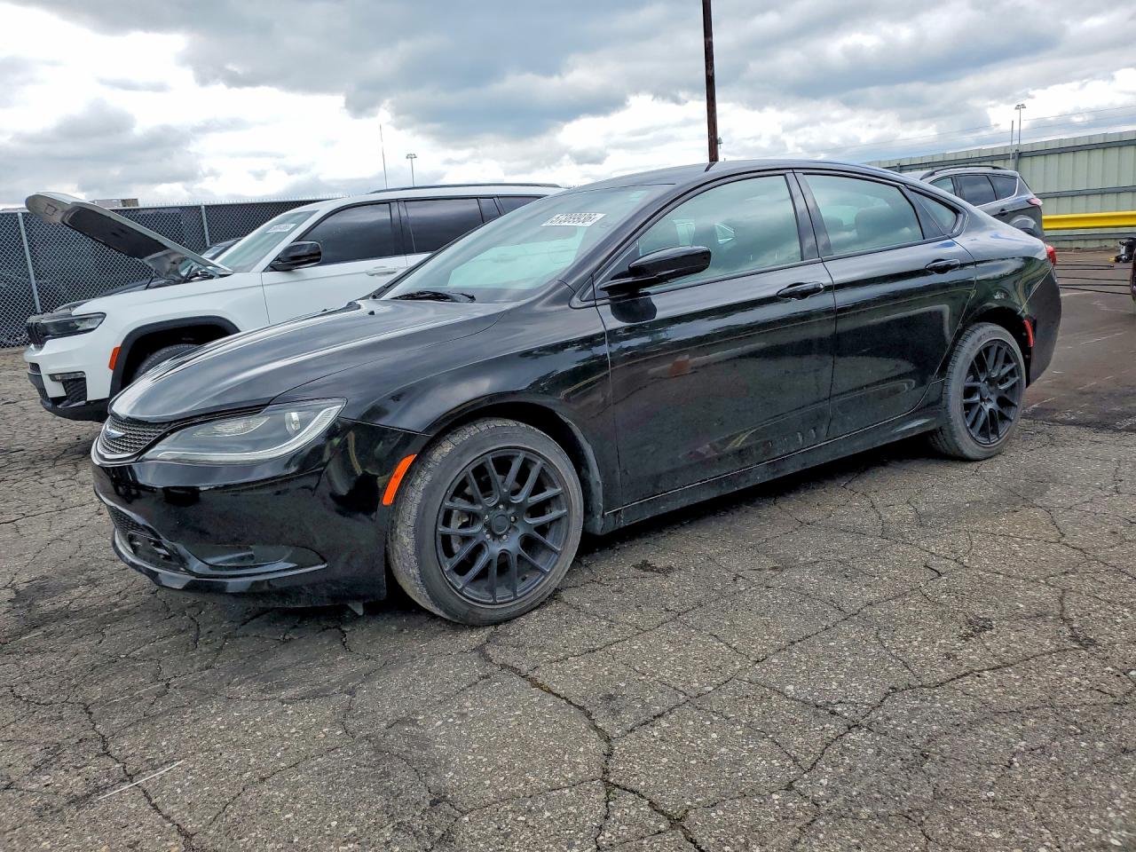 2016 Chrysler 200 S, VIN 1C3CCCBB9GN150517 — Engine fire