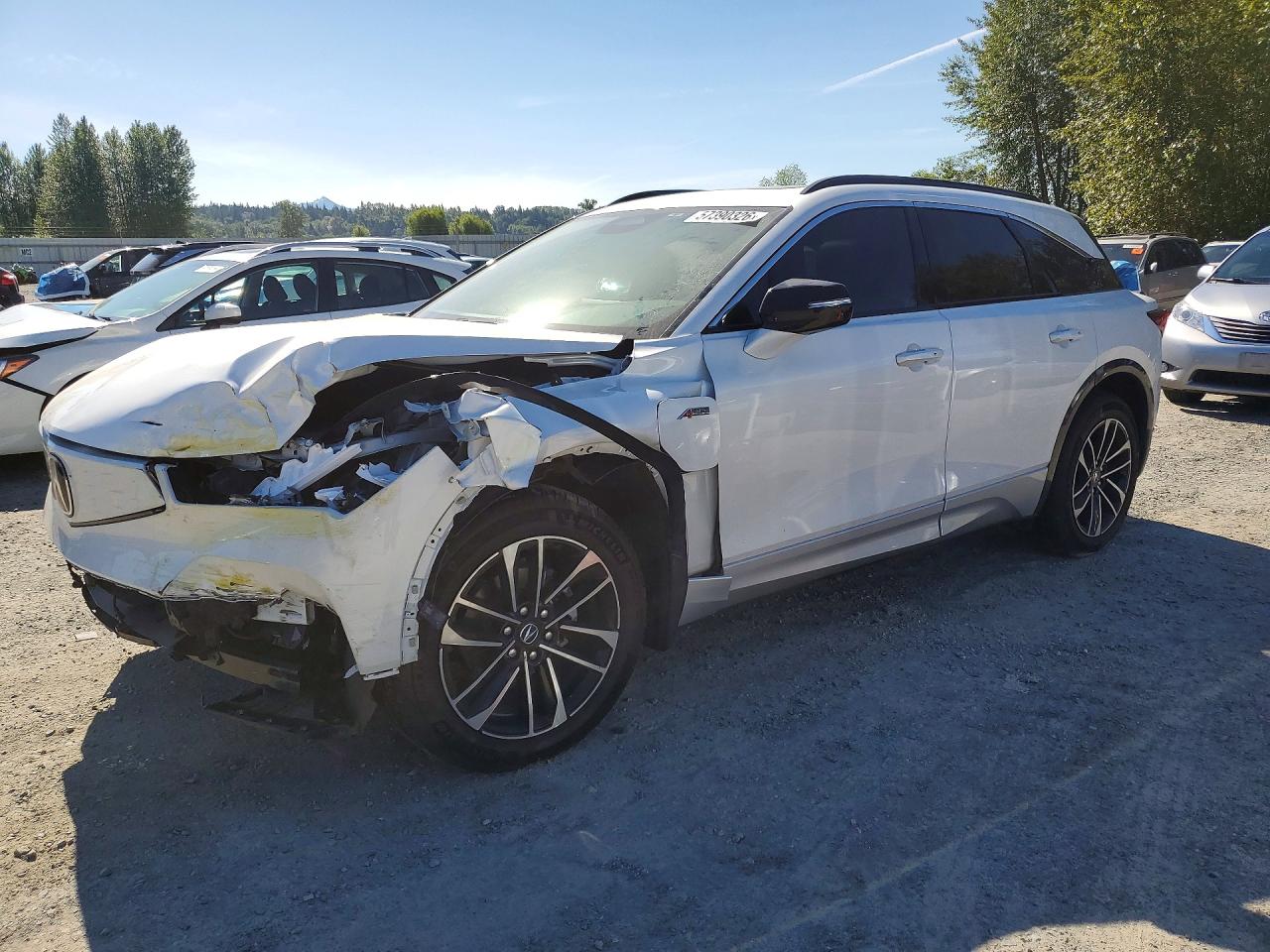 2024 Acura ZDX w/A-Spec Package, VIN 4W5KHNRL3RZ505196 — Front end