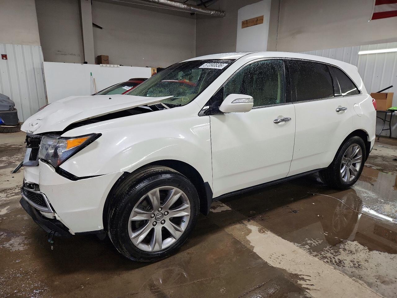 2012 Acura MDX Advance, VIN 2HNYD2H88CH512709 — Front end