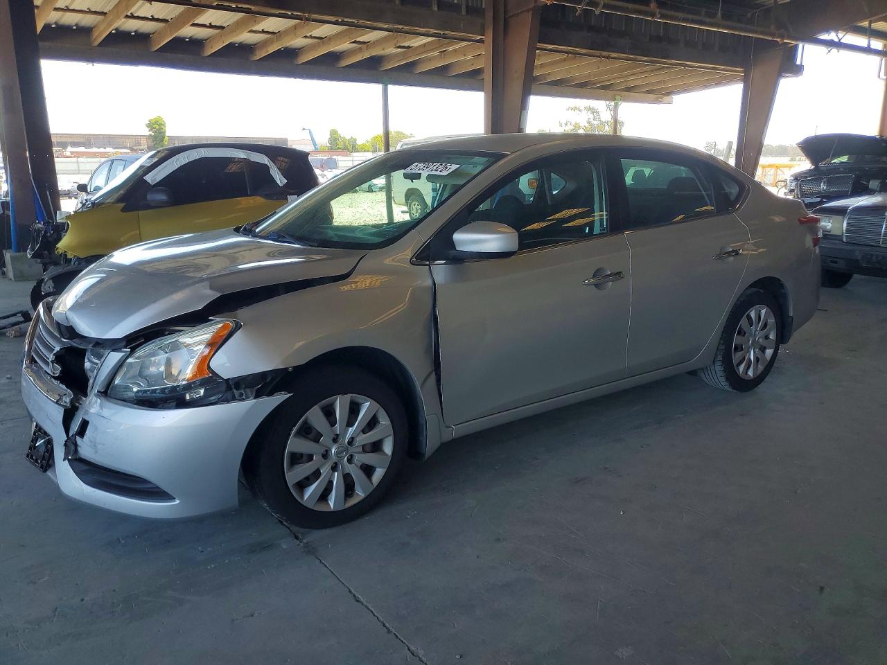 2015 Nissan Sentra SR, VIN 3N1AB7AP1FY264817 — Front end
