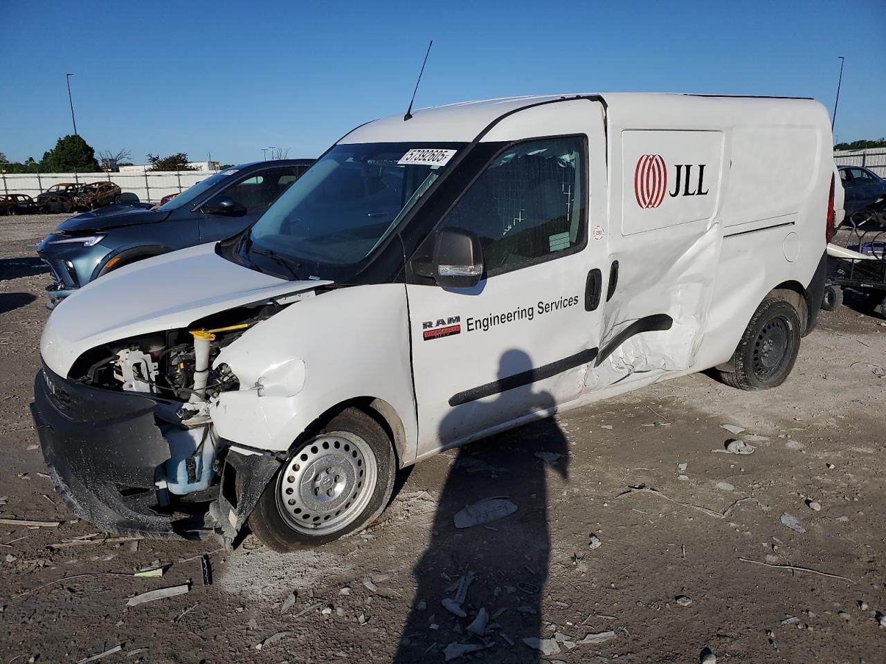 2021 Ram ProMaster City Cargo Tradesman, VIN ZFBHRFAB0M6T66669 — Side