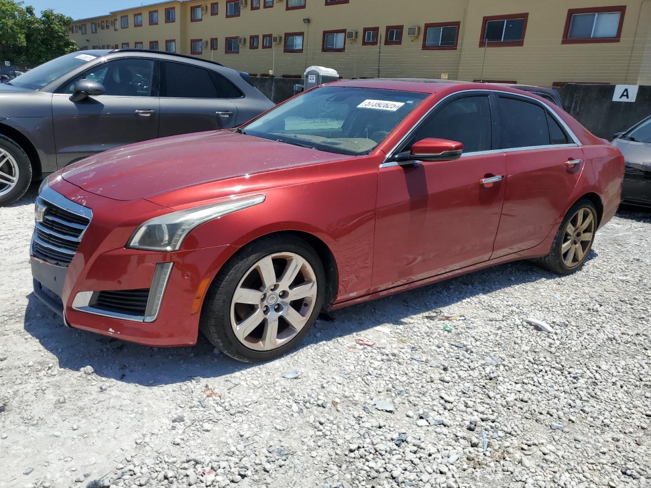 2014 Cadillac CTS Performance AWD, VIN 1G6AY5SXXE0157954 — Normal wear