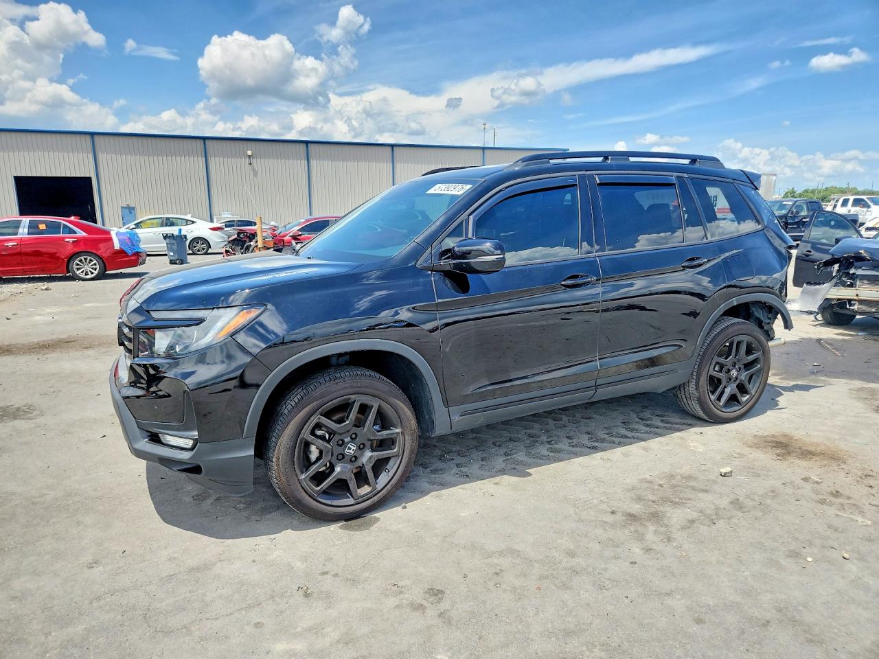 2024 Honda Passport Black Edition, VIN 5FNYF8H89RB009935 — Rear end