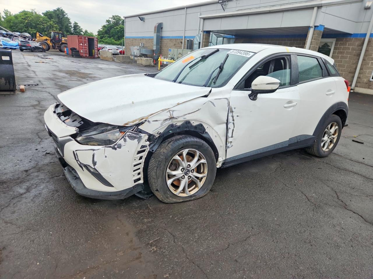 2019 Mazda CX-3 Sport, VIN JM1DKFB77K1428296 — Front end