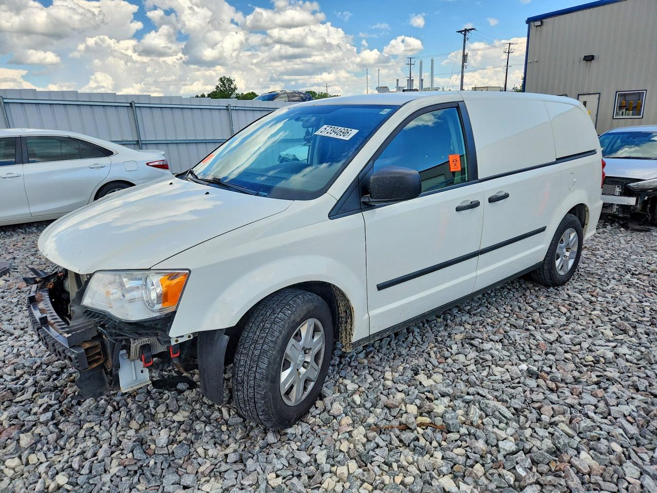 2012 Ram Cargo Van, VIN 2C4RDGAG7CR281630 — Front end