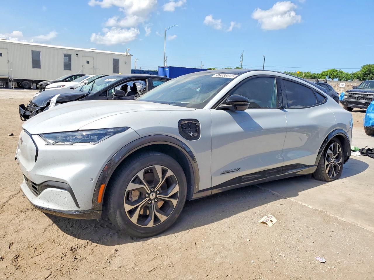 2023 Ford Mustang Mach-E Premium, VIN 3FMTK3SU0PMB05388 — Undercarriage