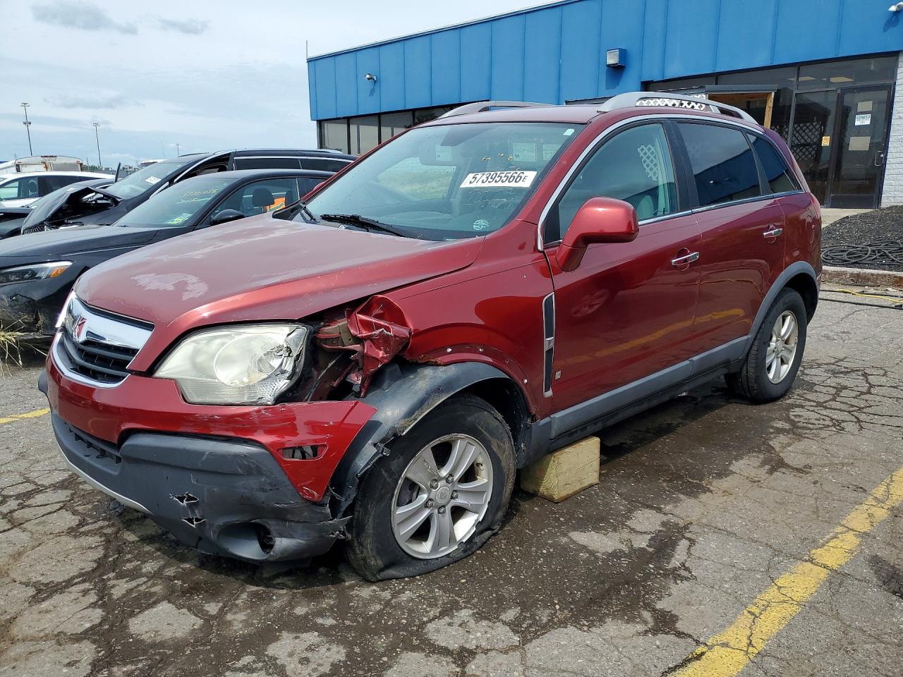 2008 Saturn VUE XE, VIN 3GSCL33P68S605034 — Front end