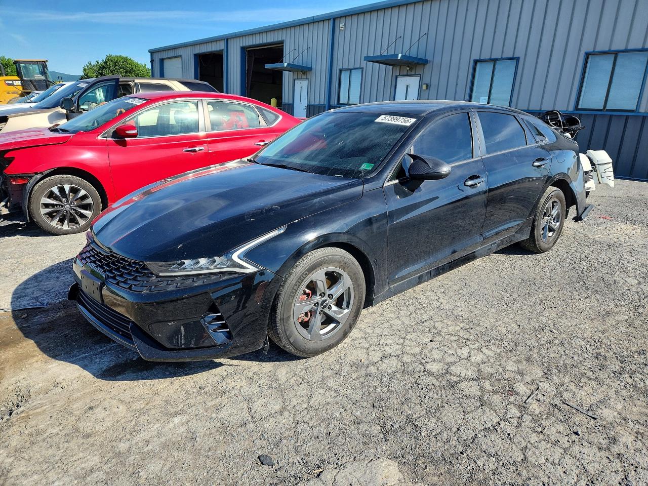 2022 Kia K5 LXS, VIN 5XXG14J28NG086134 — Rear end