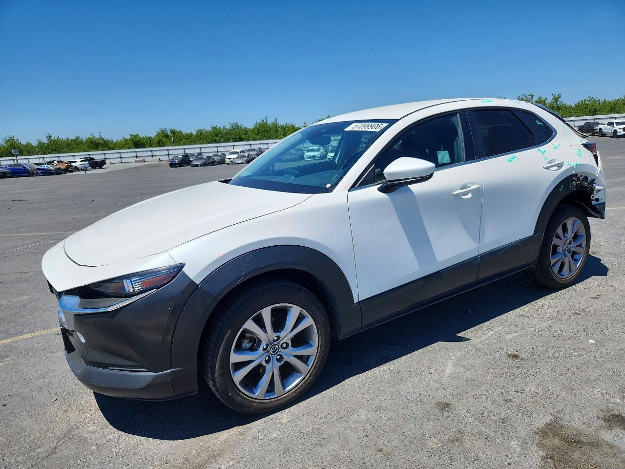 2021 Mazda CX-30 Select, VIN 3MVDMABL9MM272227 — Rear end