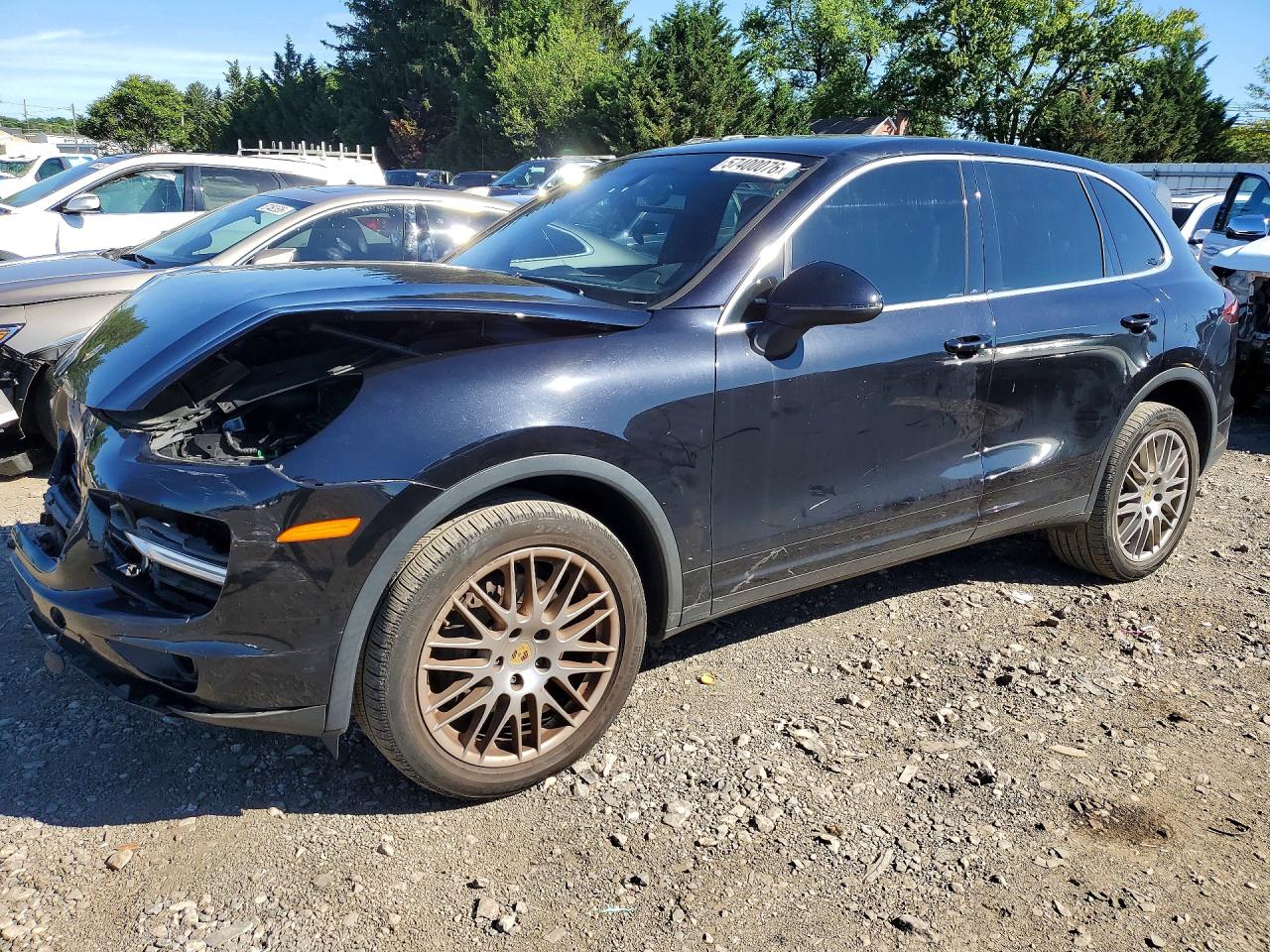 2018 Porsche Cayenne, VIN WP1AA2A2XJKA00931 — Front end