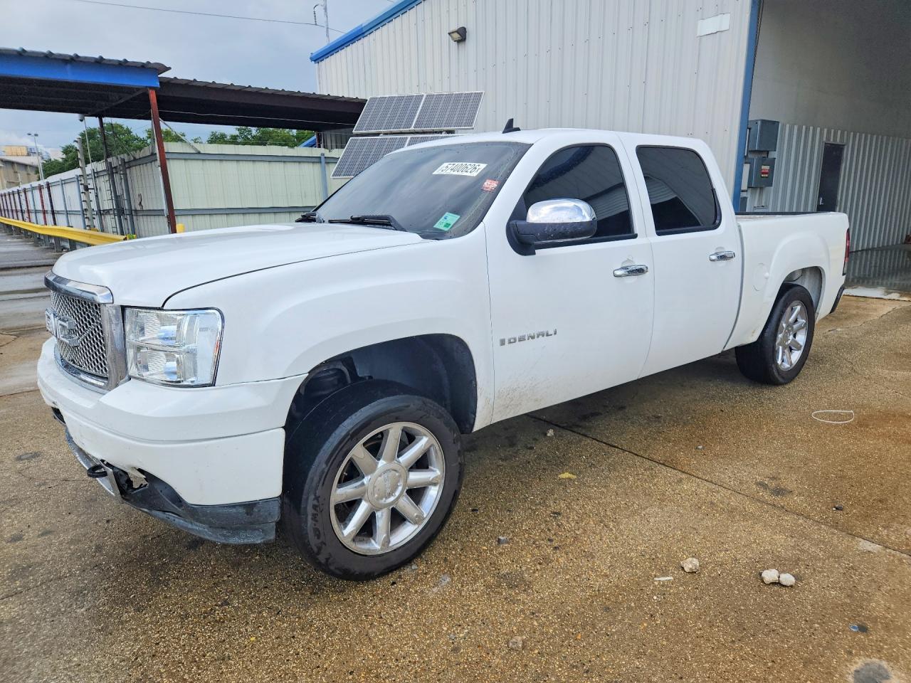 2008 GMC Sierra Denali, VIN 2GTEK638781127512 — Front end