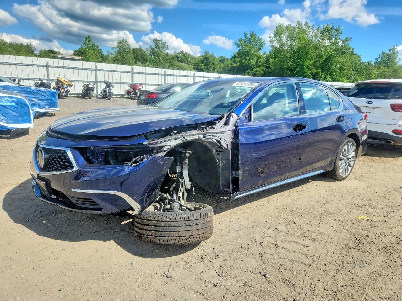 2018 Acura RLX Technology, VIN JH4KC1F54JC000462 — Front end