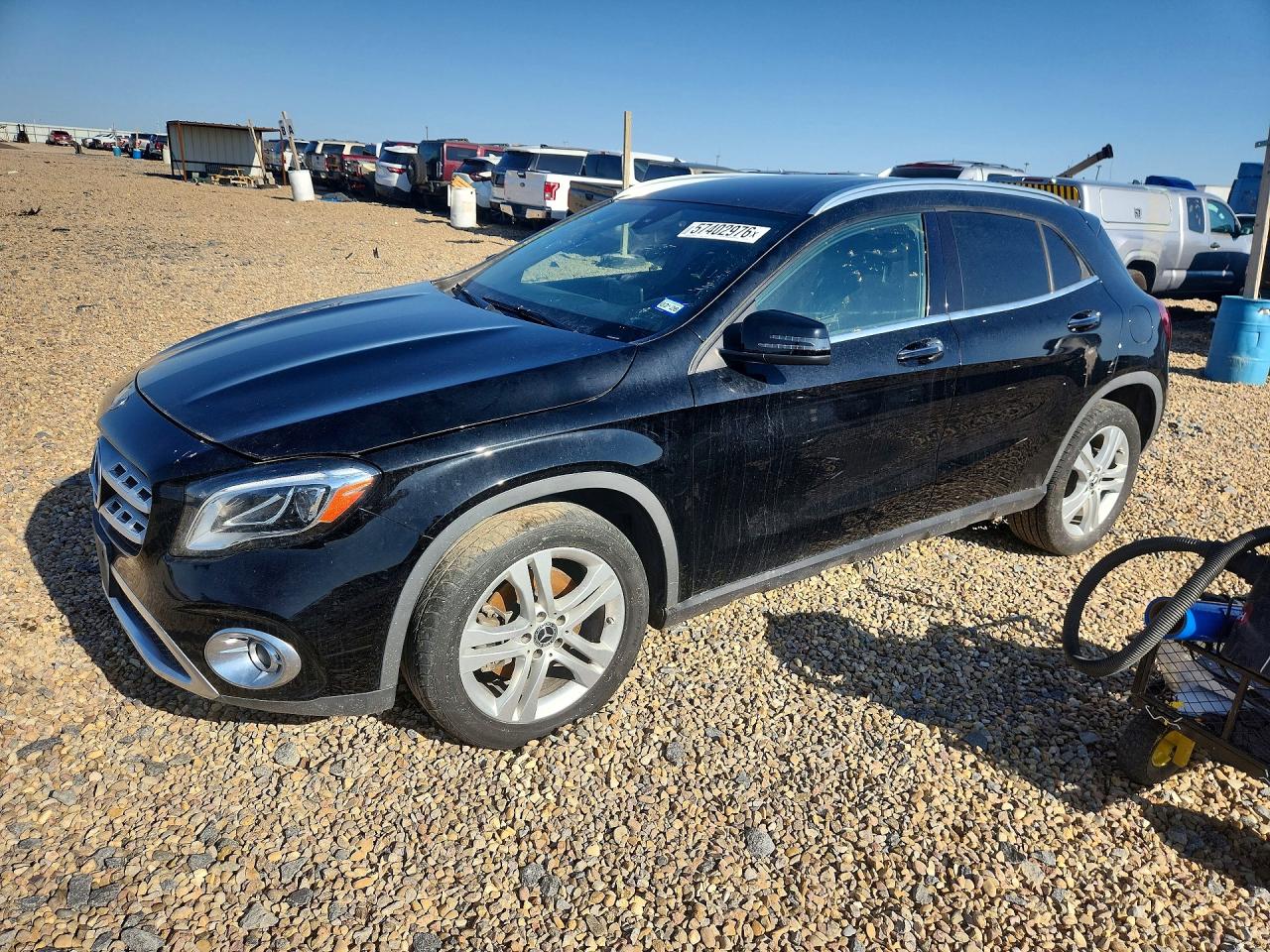 2020 Mercedes-Benz GLA 250, VIN WDCTG4EB5LU026532 — Engine fire