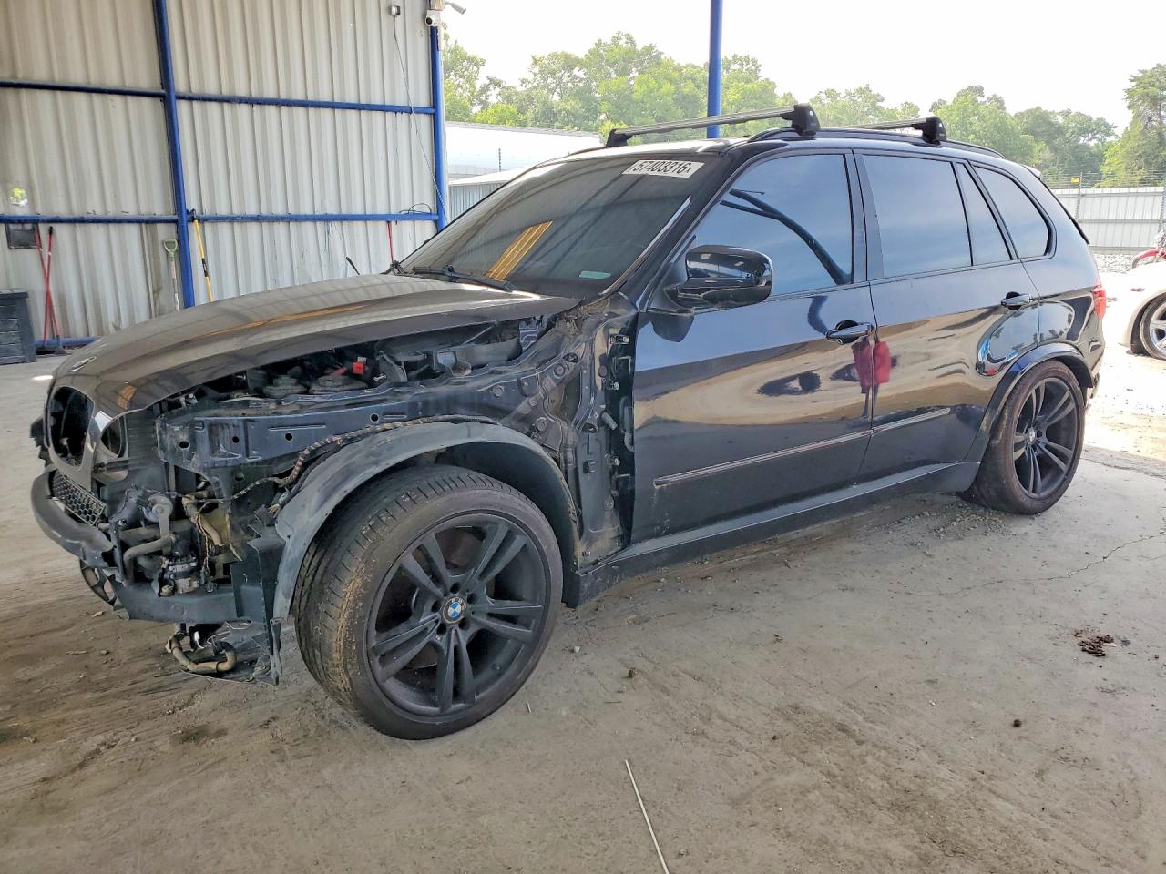 2012 BMW X5 M, VIN 5YMGY0C54CLK27359 — Vandalism
