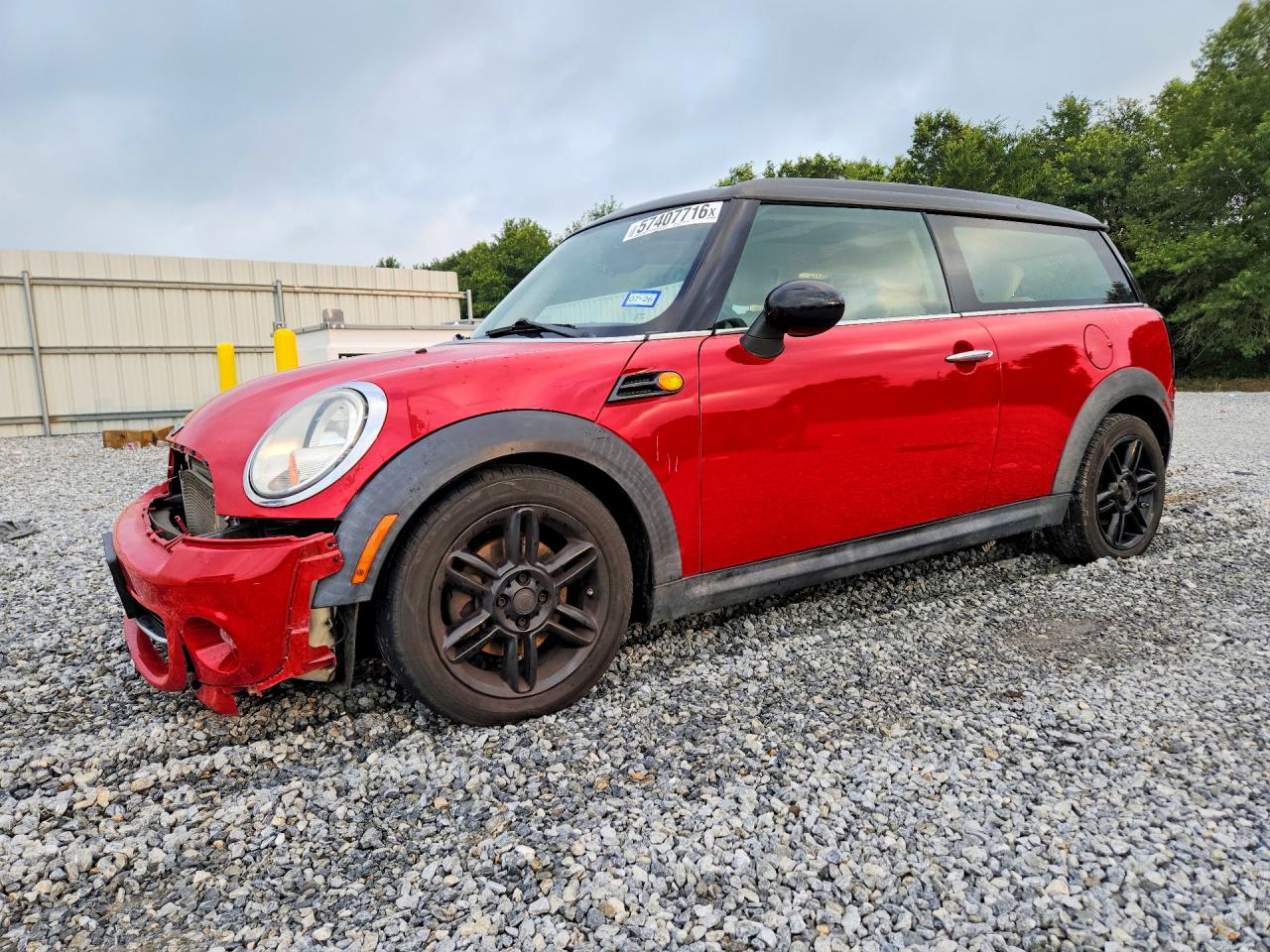 2012 MINI Clubman, VIN WMWZF3C55CT488733 — Перед
