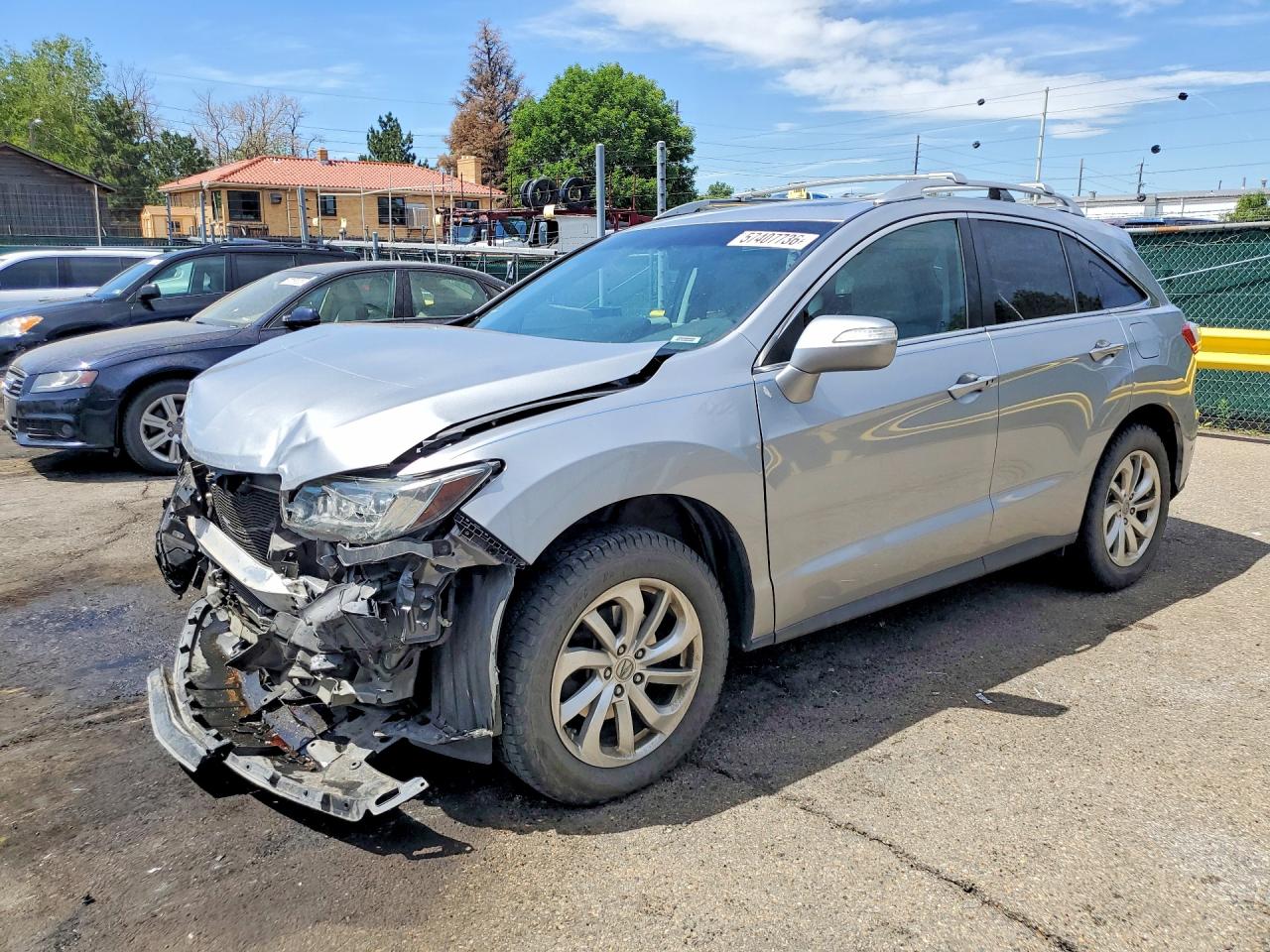 2017 Acura RDX Technology, VIN 5J8TB4H55HL005513 — Front end