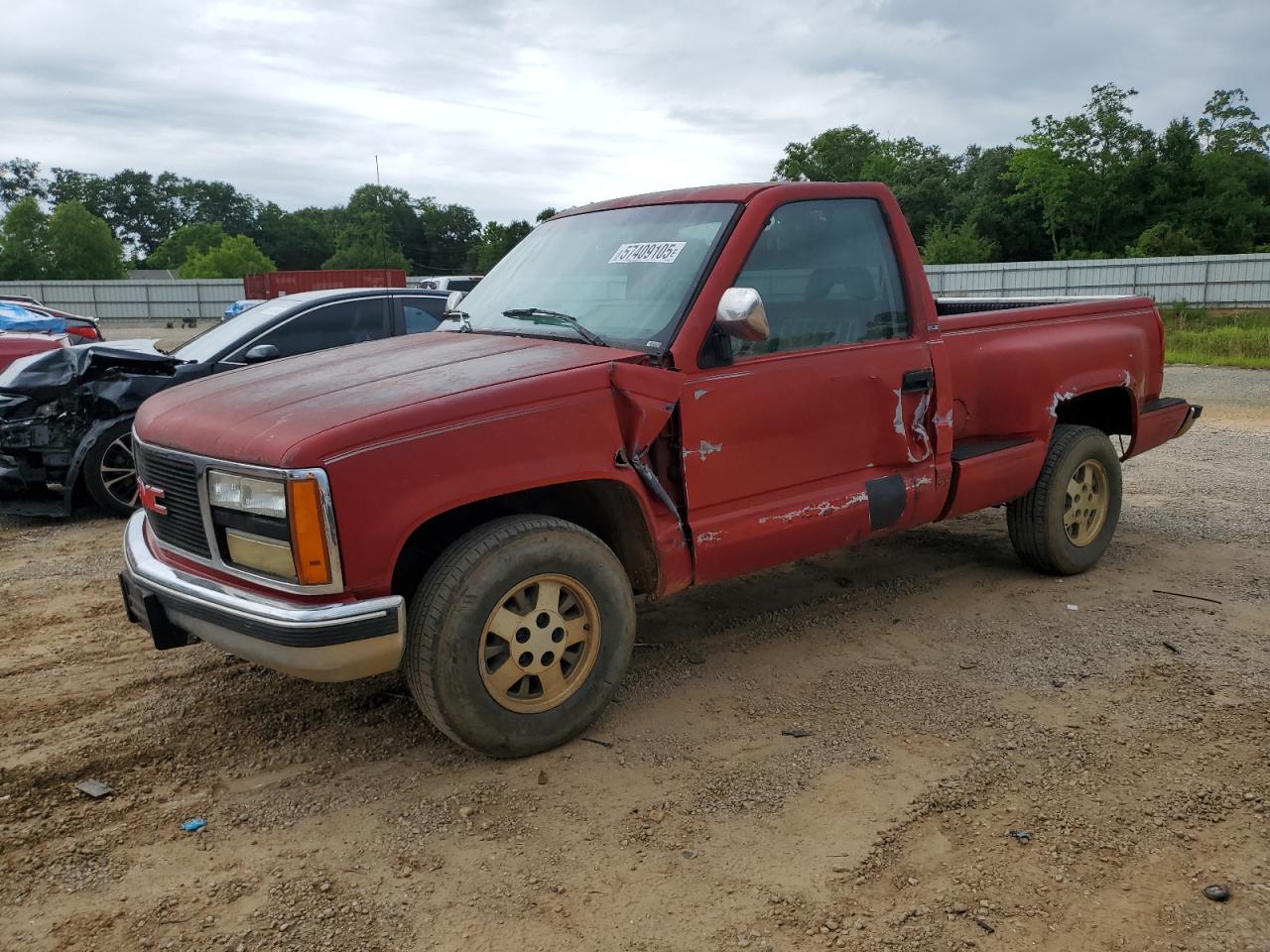 1992 GMC Sierra 1500, VIN 1GTDC14Z2NZ508173 — Side