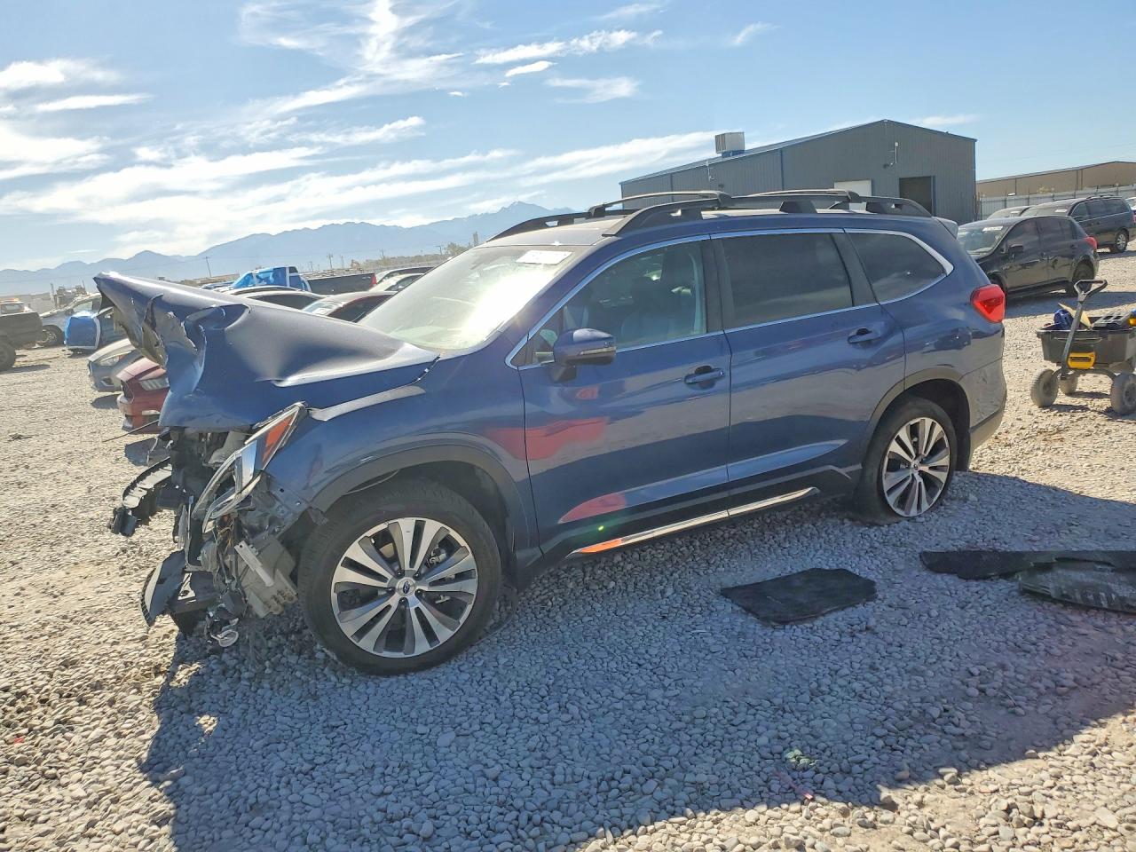 2021 Subaru Ascent Limited, VIN 4S4WMAPD4M3405033 — Front end