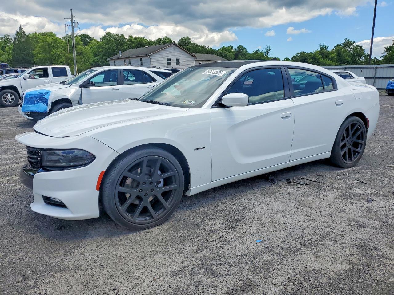 2015 Dodge Charger RT, VIN 2C3CDXCT4FH862596 — Front end