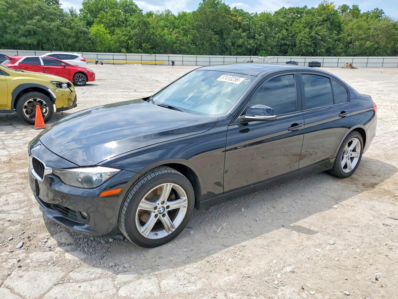 2012 BMW 3 Series 328i, VIN WBA3A5C57CF341196 — Engine fire