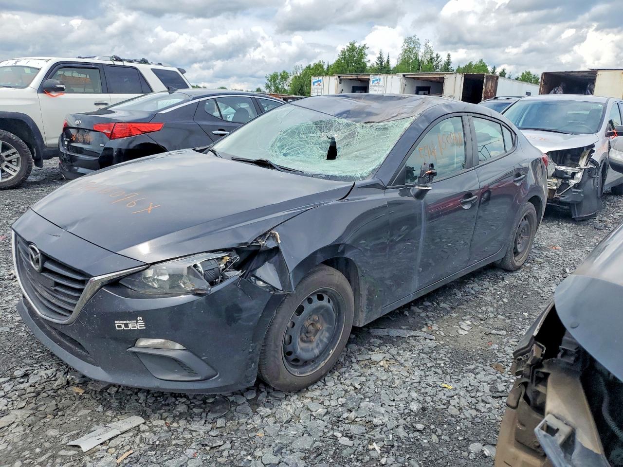 2016 Mazda 3 i Sport, VIN 3MZBM1U73GM317205 — Roof