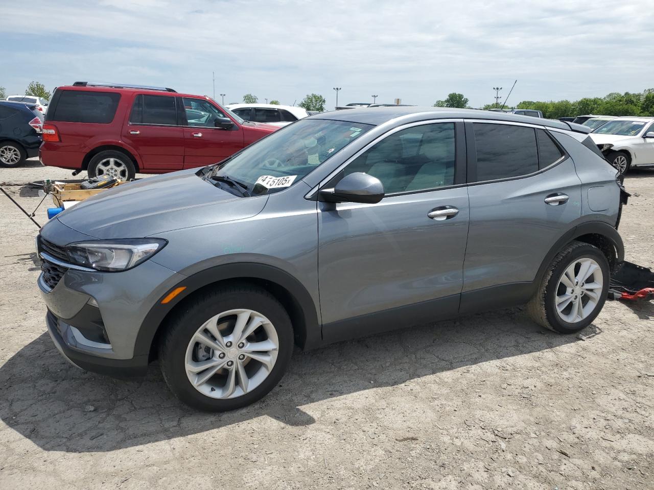 2021 Buick Encore GX Preferred, VIN KL4MMBS22MB097951 — Rear end