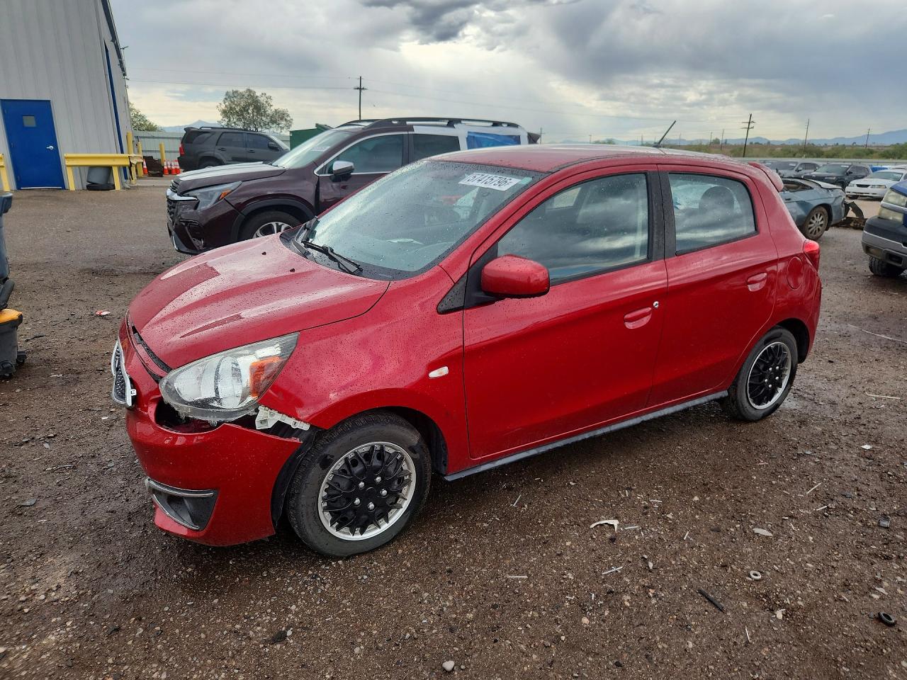 2020 Mitsubishi Mirage ES, VIN ML32A3HJ2LH003477 — Front end