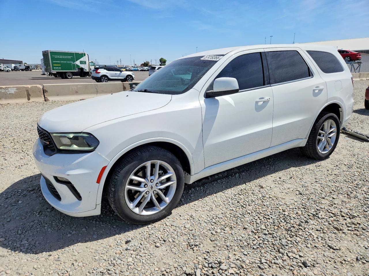 2021 Dodge Durango GT Plus, VIN 1C4RDJDG7MC545111 — Front end