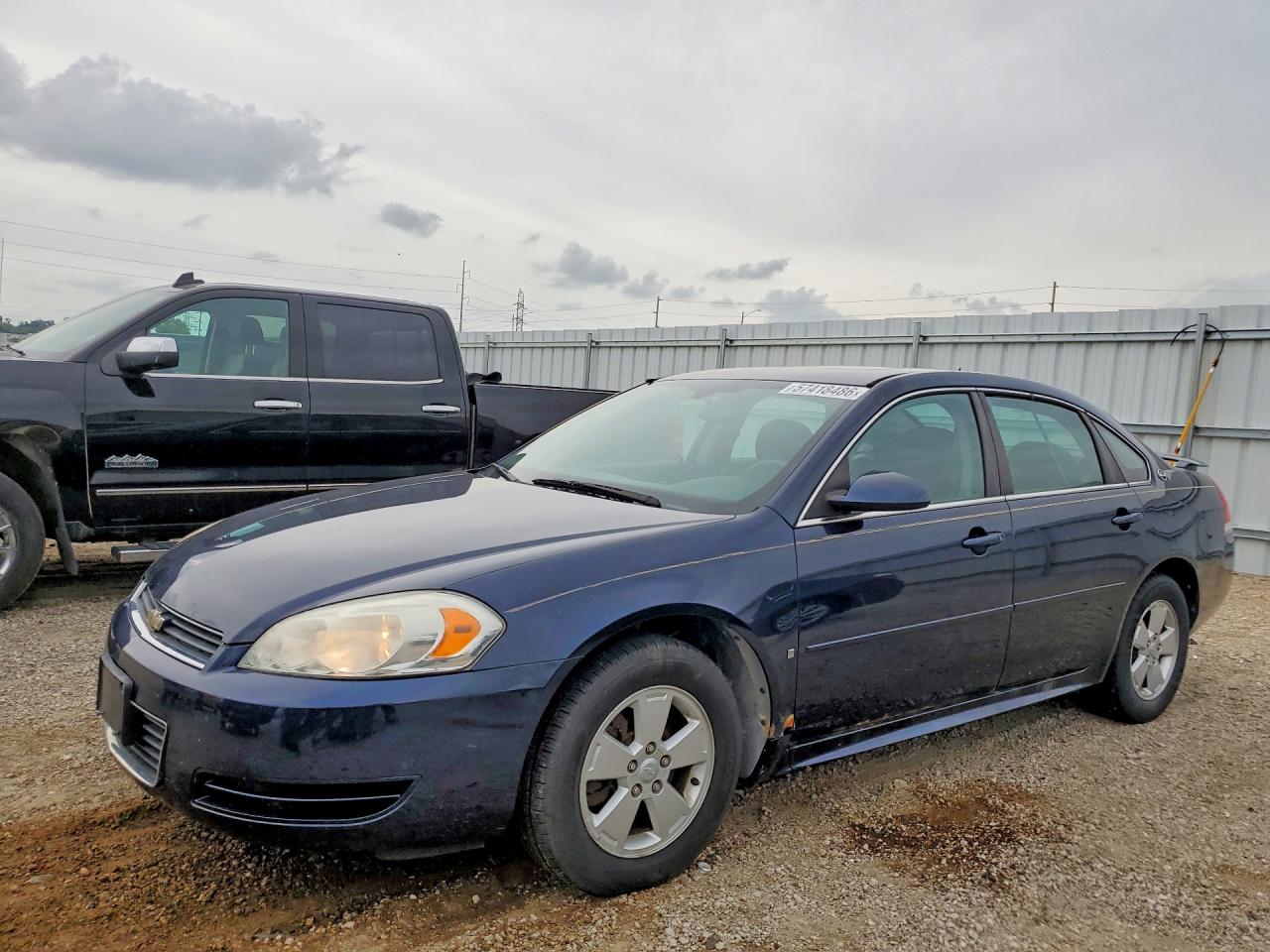 2009 Chevrolet Impala LT, VIN 2G1WT57K091228306 — Side