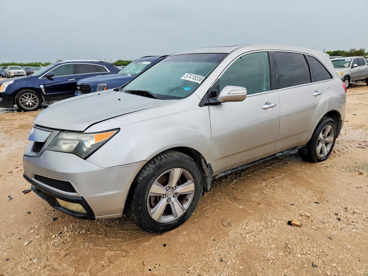 2011 Acura MDX, VIN 2HNYD2H25BH535004 — Rear end