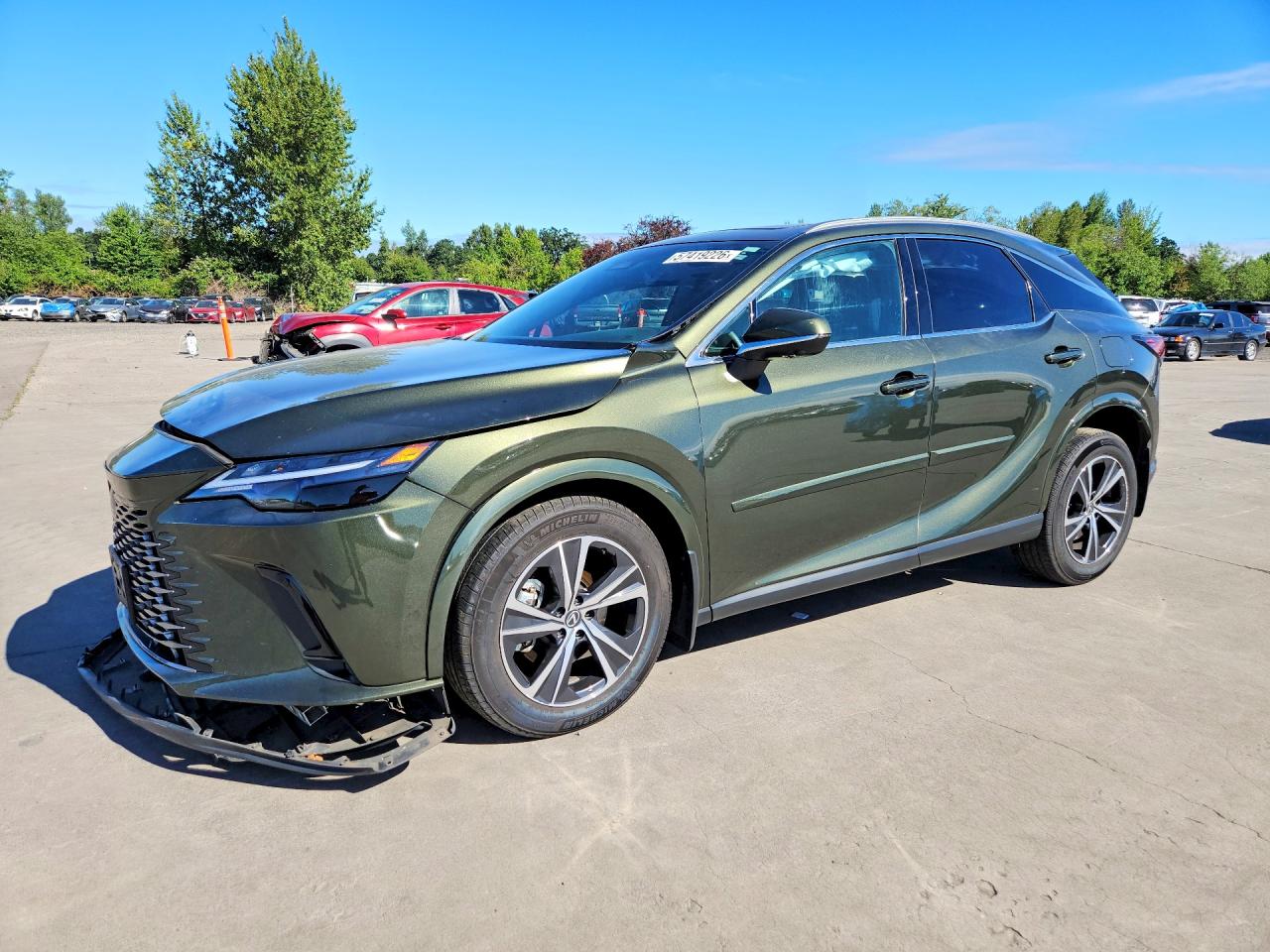 2024 Lexus RX 350h Premium, VIN 2T2BBMCA1RC028533 — Front end