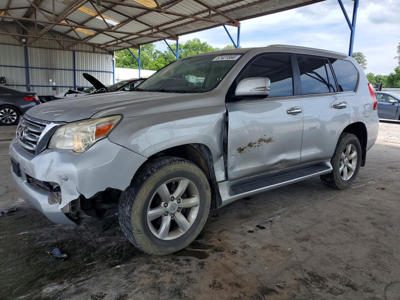 2011 Lexus GX 460, VIN JTJBM7FX3B5021454 — Front end