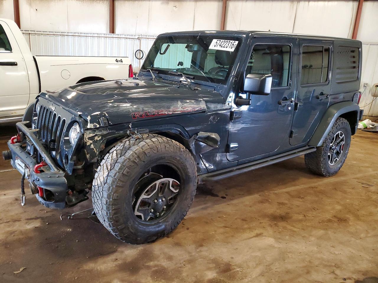 2017 Jeep Wrangler Unlimited Rubicon Recon, VIN 1C4BJWFG0HL504894 — Front end