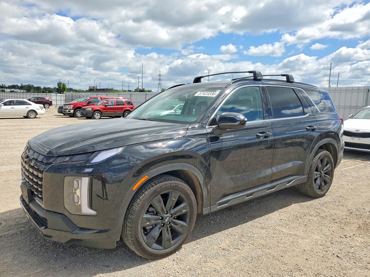 2024 Hyundai Palisade XRT, VIN KM8R3DGE6RU709802 — Hail