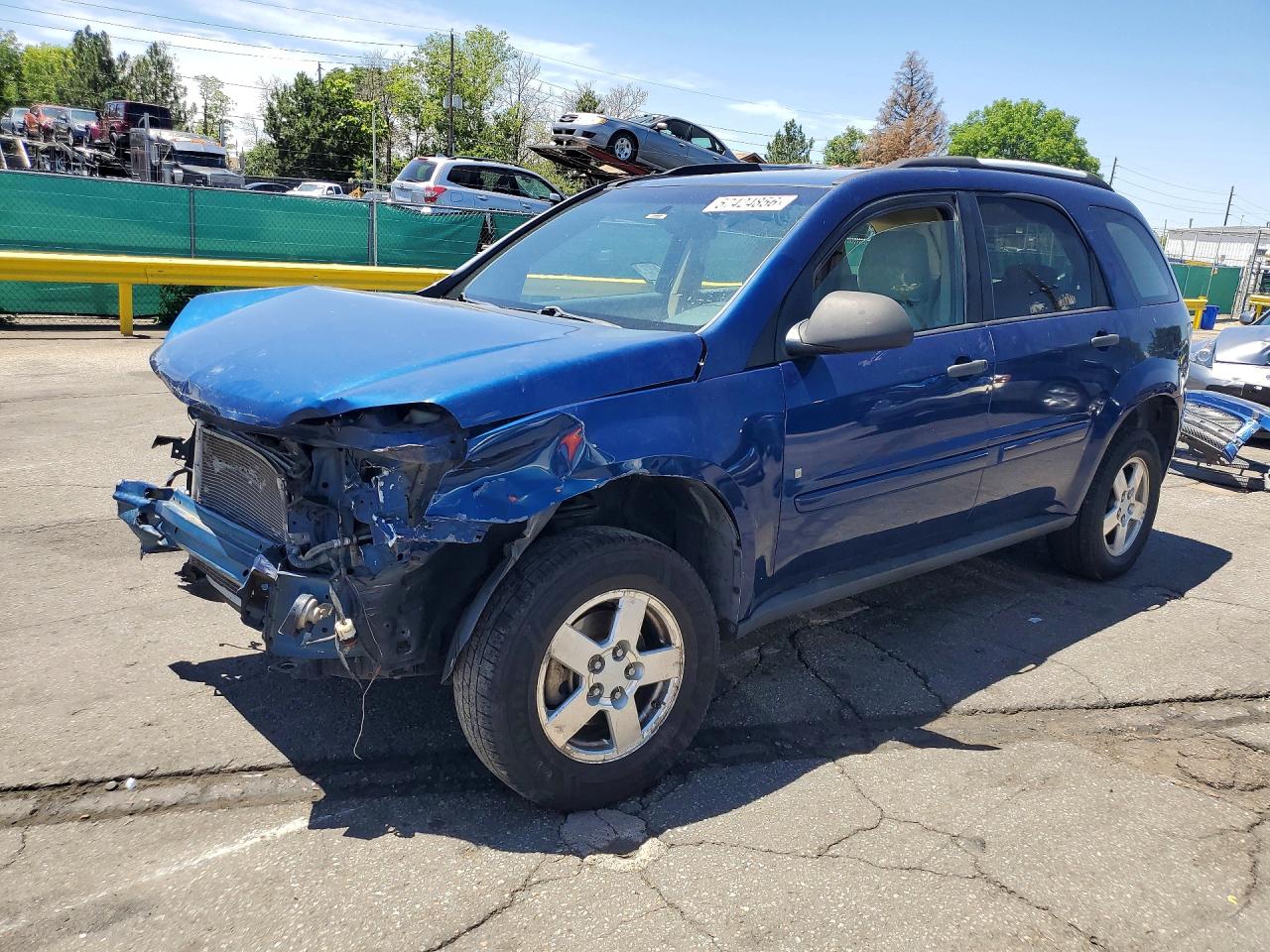 2008 Chevrolet Equinox LS, VIN 2CNDL23F786059341 — Front end