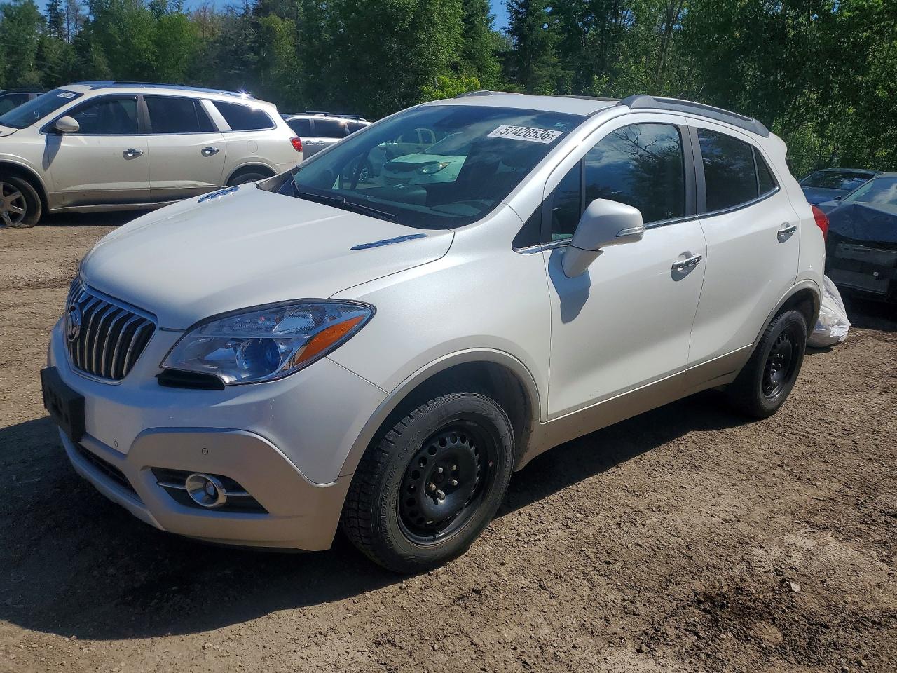 2016 Buick Encore Premium, VIN KL4CJHSB6GB554627 — Undercarriage