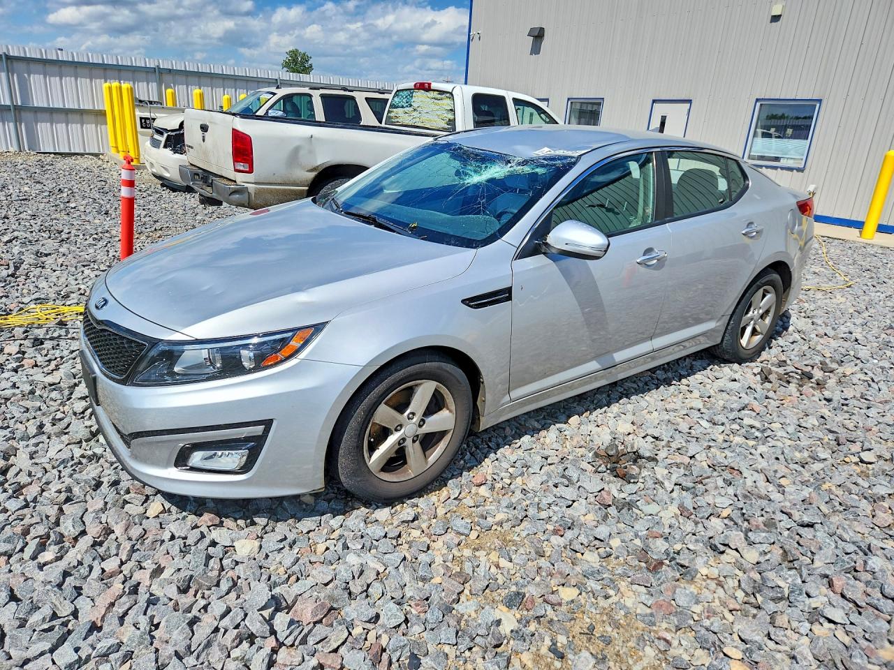 2014 Kia Optima LX, VIN KNAGM4A70E5470235 — Roof