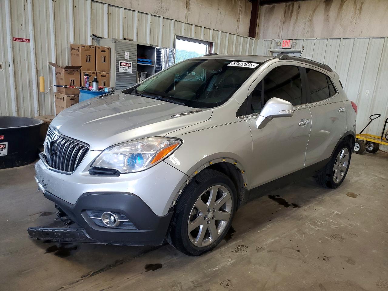 2014 Buick Encore Leather, VIN KL4CJCSB4EB659344 — Front end