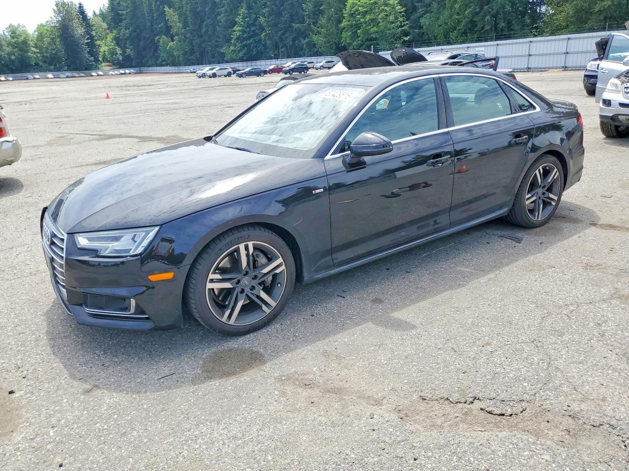 2017 Audi A4 Prestige, VIN WAUFNAF41HN039090 — Front end
