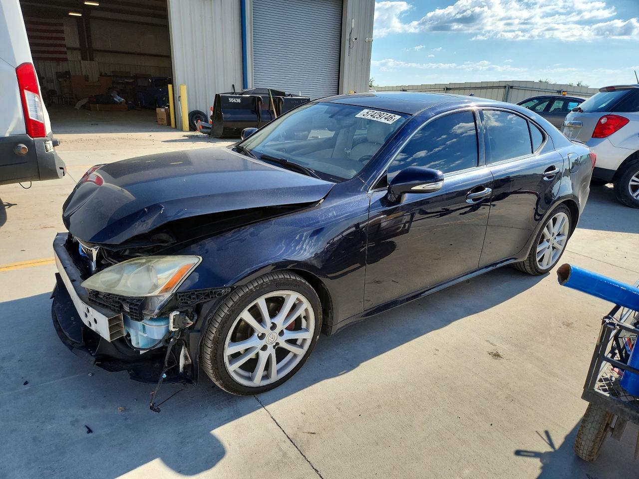 2010 Lexus IS 250, VIN JTHBF5C29A5113529 — Front end